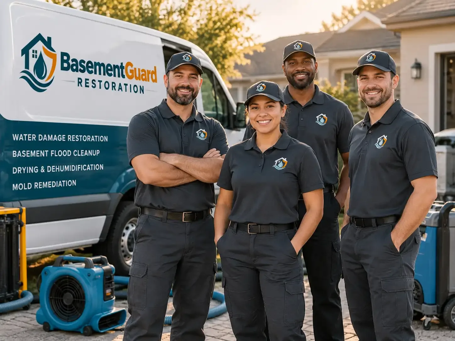 Basement Water Damage Restoration company in Rufe, OK